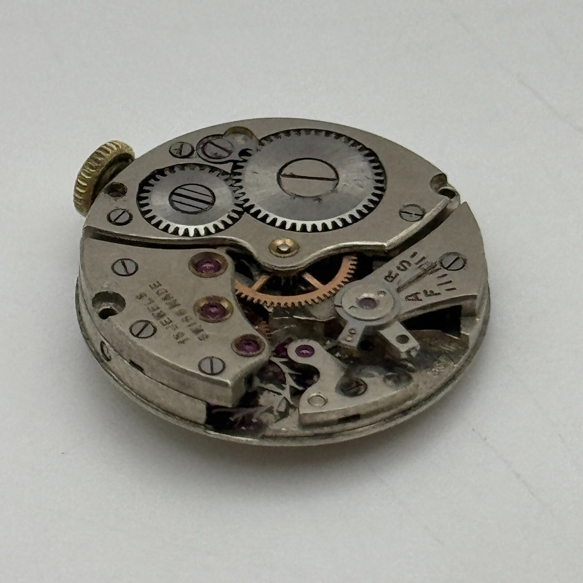 Cal 357 Watch Movement - H Samuel Acme Lever - For Parts / Repair - 19.7mm