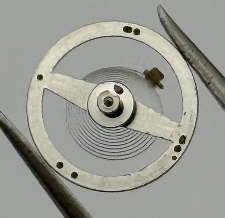 BFG 910 PL Balance Wheel Complete And Spring Renata 825 Watch Movement Parts NOS