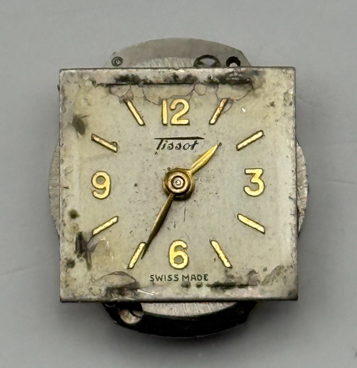 Tissot 15.3 Watch Movement Rare Calibre 15 Jewels Swiss Parts Repair 15.3mm