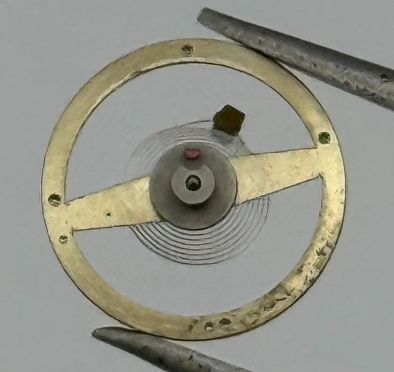 Amida 562 Balance Wheel Complete And Spring 8¾’’’ 874 Watch Movement Parts NOS