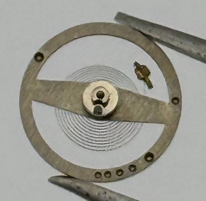 Brac 2021 2051 Balance Wheel Complete And Spring 69 M Watch Movement Parts NOS