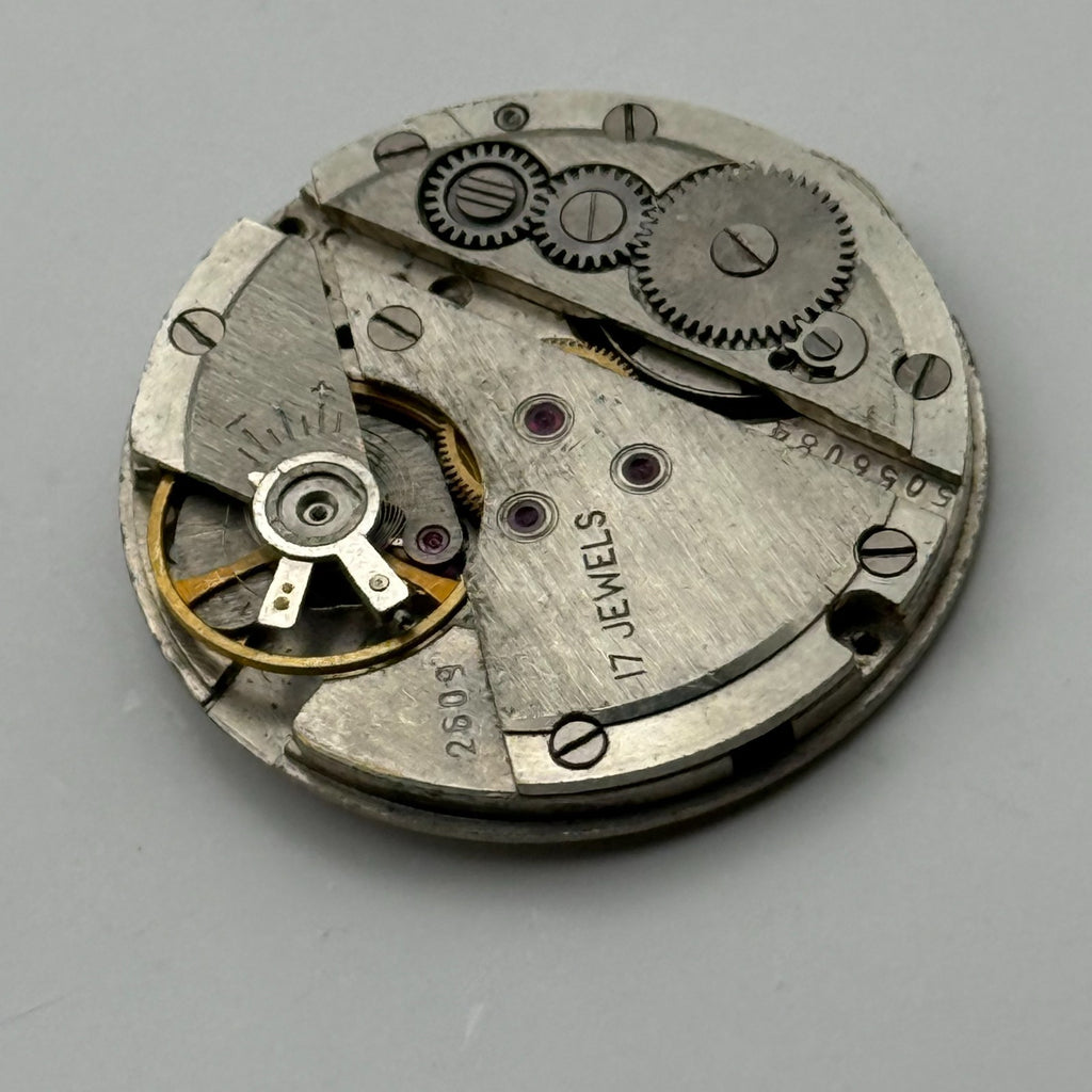 Poljot 2609 Watch Movement Soviet 17 Jewels Manual Wind Parts Repair 26.5mm