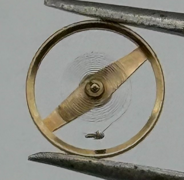 AS 976 1012 Balance Wheel Complete And Spring Renata 29 Watch Movement Parts NOS