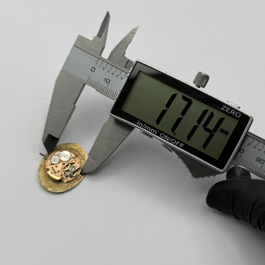 Felsa 4122 Watch Movement Accurist 21 Jewels Running Manual Wind Parts 17.1mm
