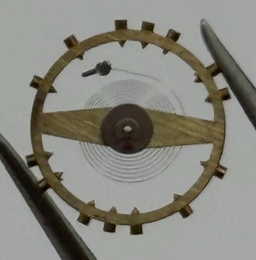 AS 1240 Balance Wheel Complete And Spring 8¾’’’ Renata 49 M Watch Movement Parts