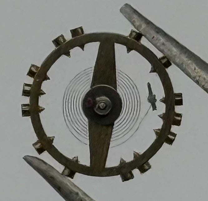 AS 1677 Balance Wheel Complete And Spring Renata 1224 M Watch Movement Parts NOS