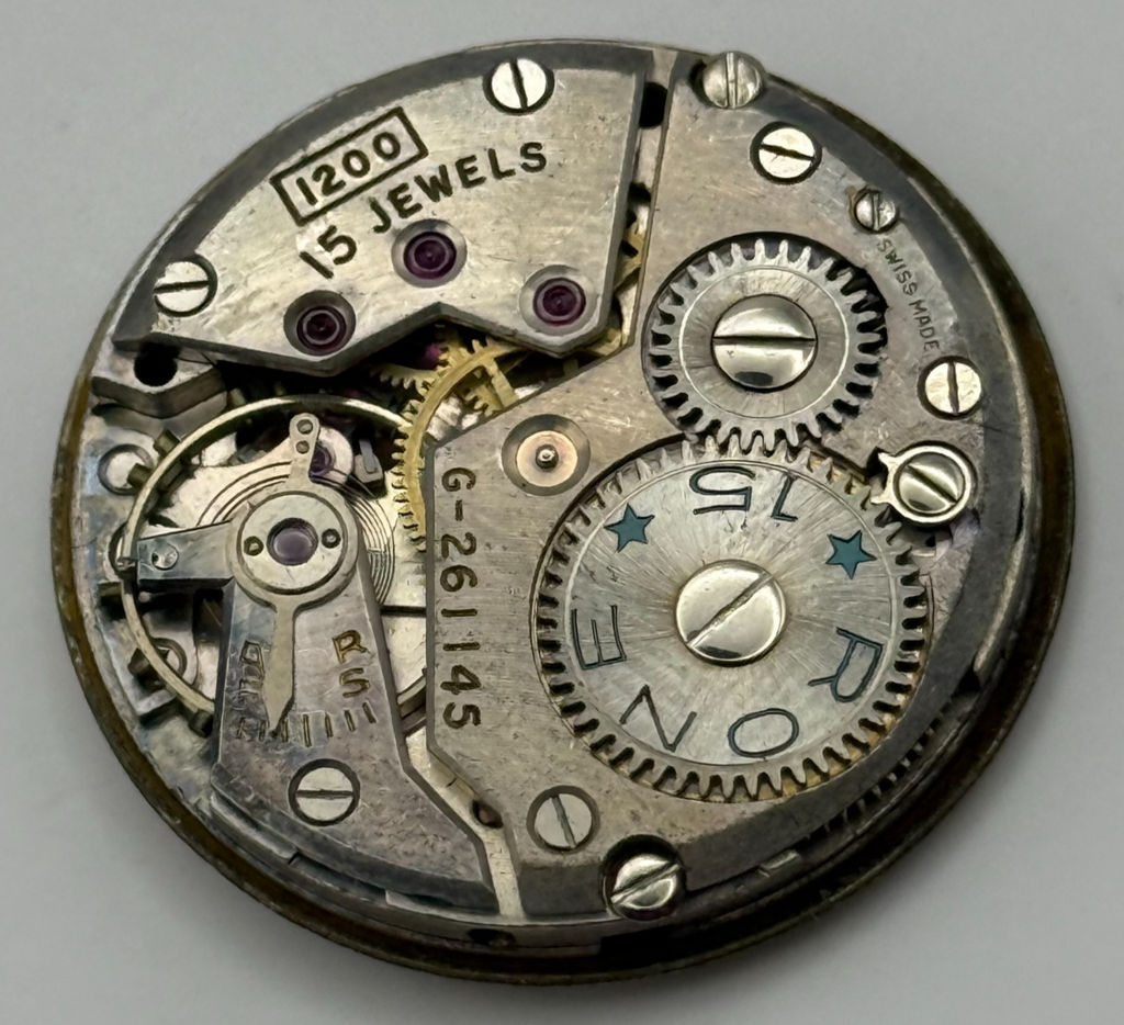 Rone Fifteen 1200 Watch Movement - For Parts / Repair - 26.4mm