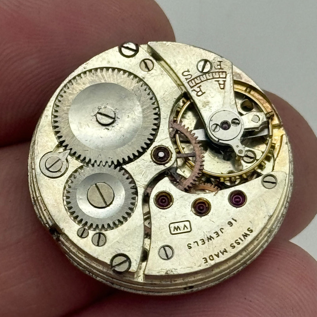 Revue VW Watch Movement Vertex High Grade Manual Wind Swiss Parts Repair 25.3mm 