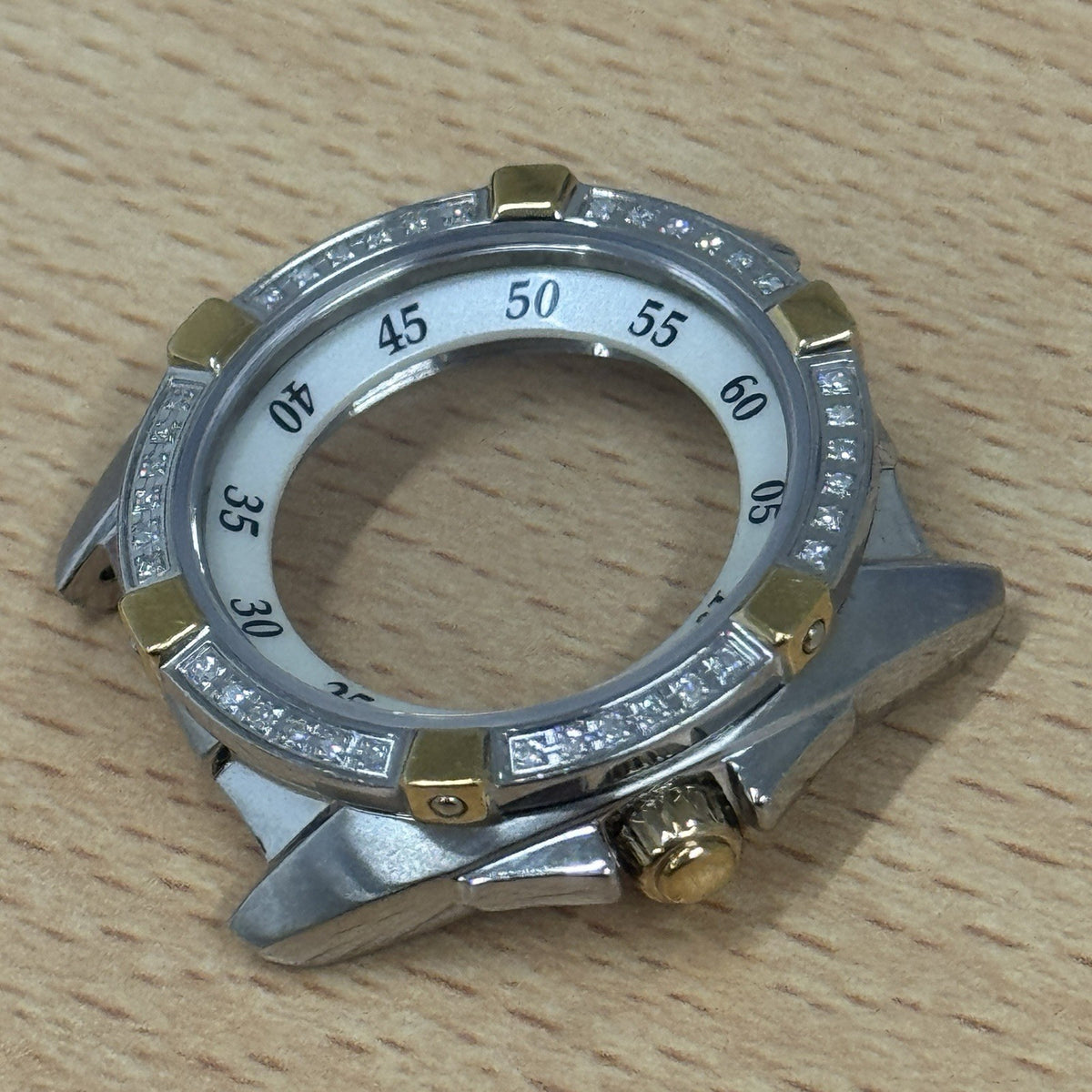 Seiko Velatura Diamond Bezel Watch Case - Rare Ladies Model - Brand New
