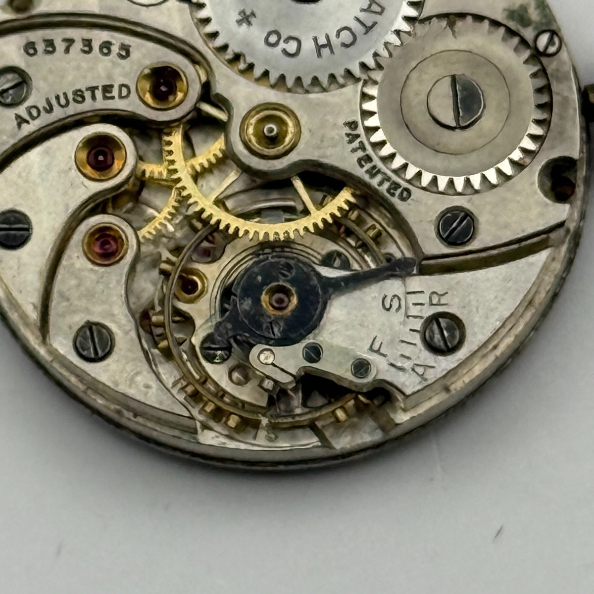 Cyma Ref 013 Watch Movement Tavannes Rare 15 Jewels Manual Wind Parts 23.6mm