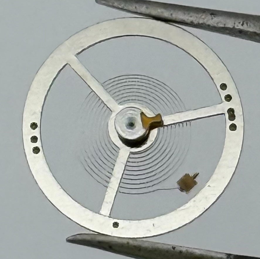 Brac 500 Balance Wheel Complete And Spring Renata 1636 Watch Movement Parts NOS