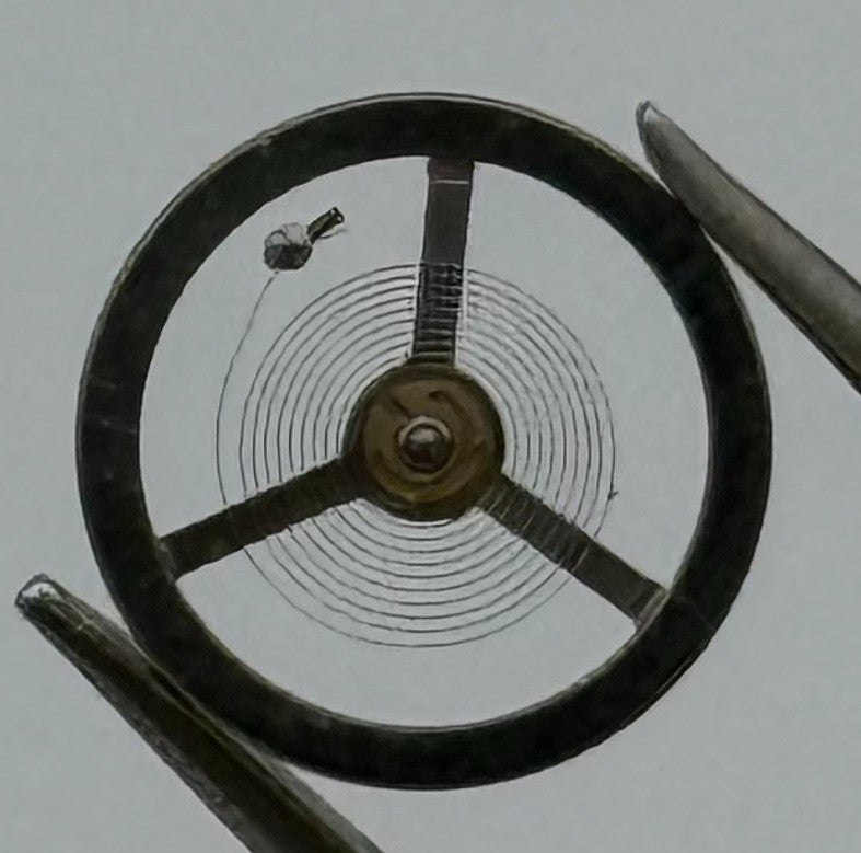 EB 1612 Balance Wheel Complete And Spring 6¾-8’’’ Watch Movement Parts NOS
