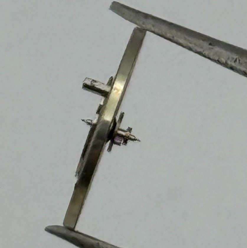 ST 1800 1805 Balance Wheel Complete And Spring Renata 1508 Watch Movement Parts