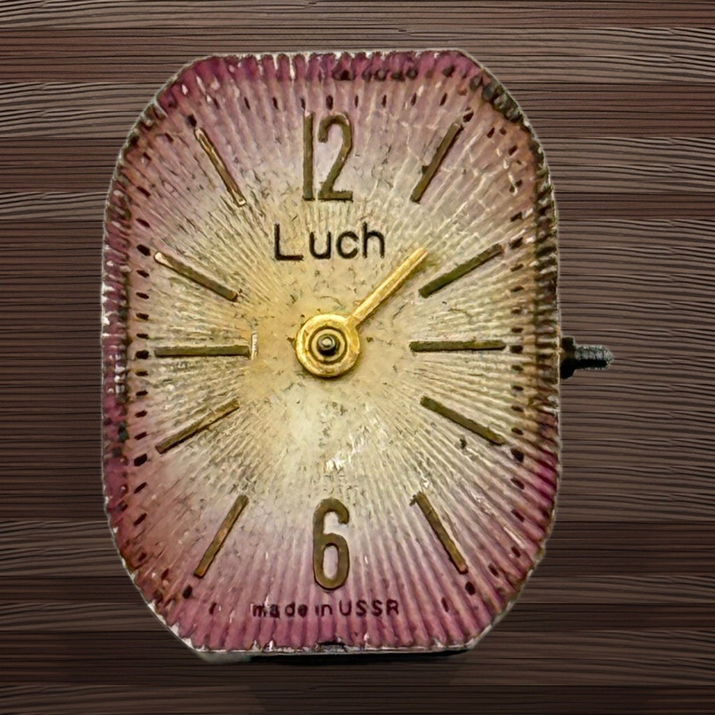 Luch Zaria 1800 Watch Movement - Soviet USSR Ladies - For Parts / Repair - 14mm