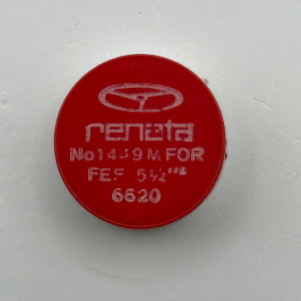 FEF 6620 Balance Wheel Complete And Spring 5½’’’ 1449 M Watch Movement Parts NOS