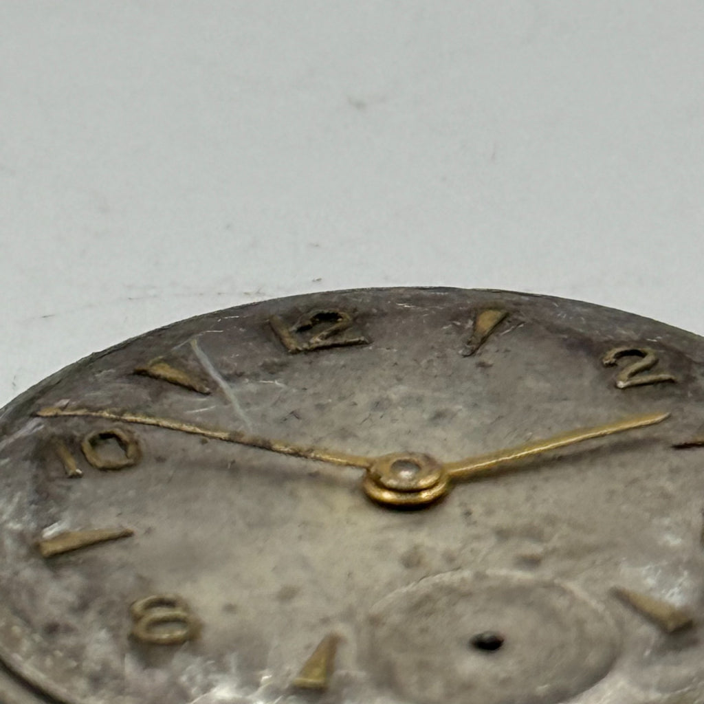 Record 620 Watch Movement - 15 Jewels - For Parts / Repair - 27mm
