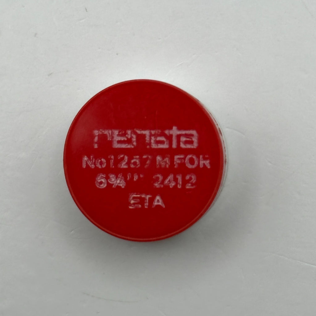 ETA 2412 Balance Wheel Complete And Spring 6¾’’’ 1257 M Watch Movement Parts NOS