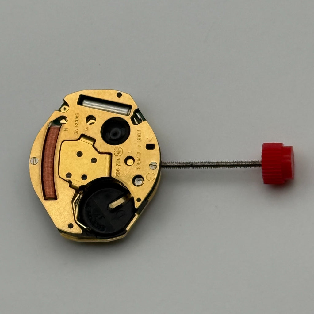 ETA 902.002 Watch Movement Running Quartz 4 Jewels Swiss Parts Repair 15.3mm