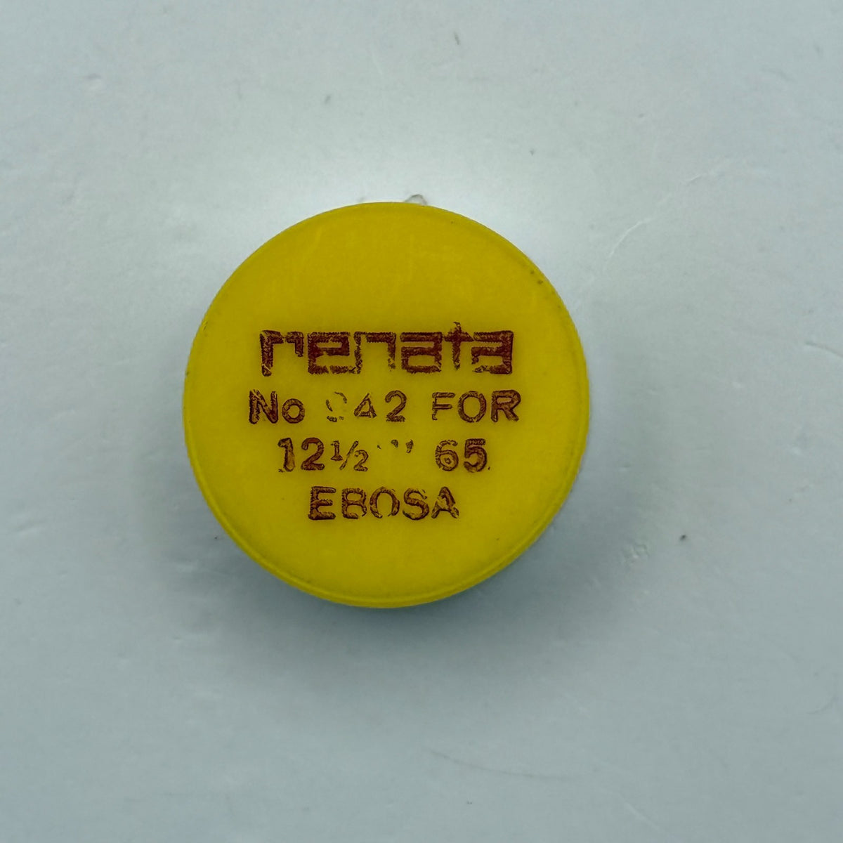 Ebosa 65 Balance Wheel Complete And Spring 12½’’’ 942 Watch Movement Parts NOS