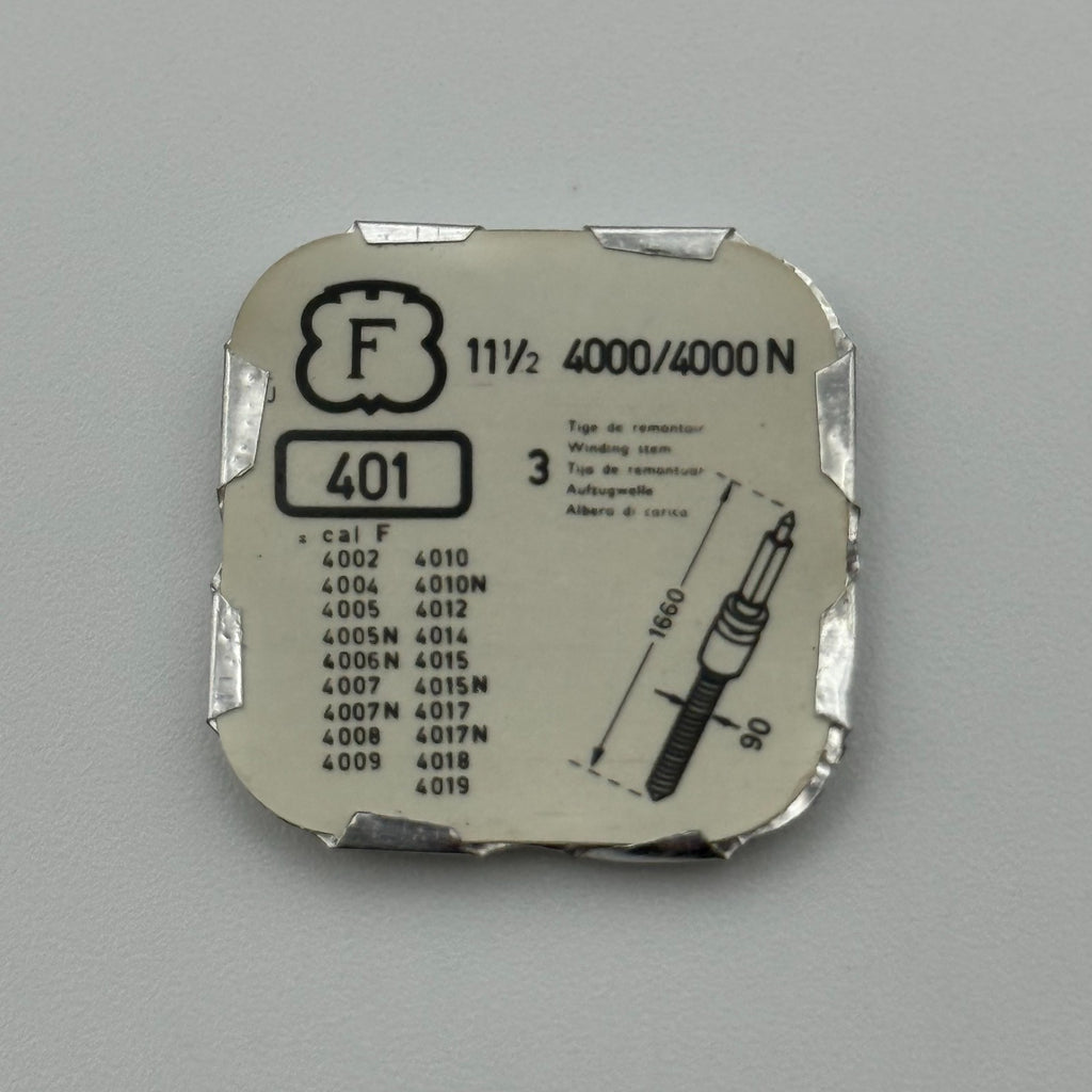 Felsa 4000/4000N Winding Stem Pack Of 3 - 11 1/2 - 401 - NOS - Watch Parts