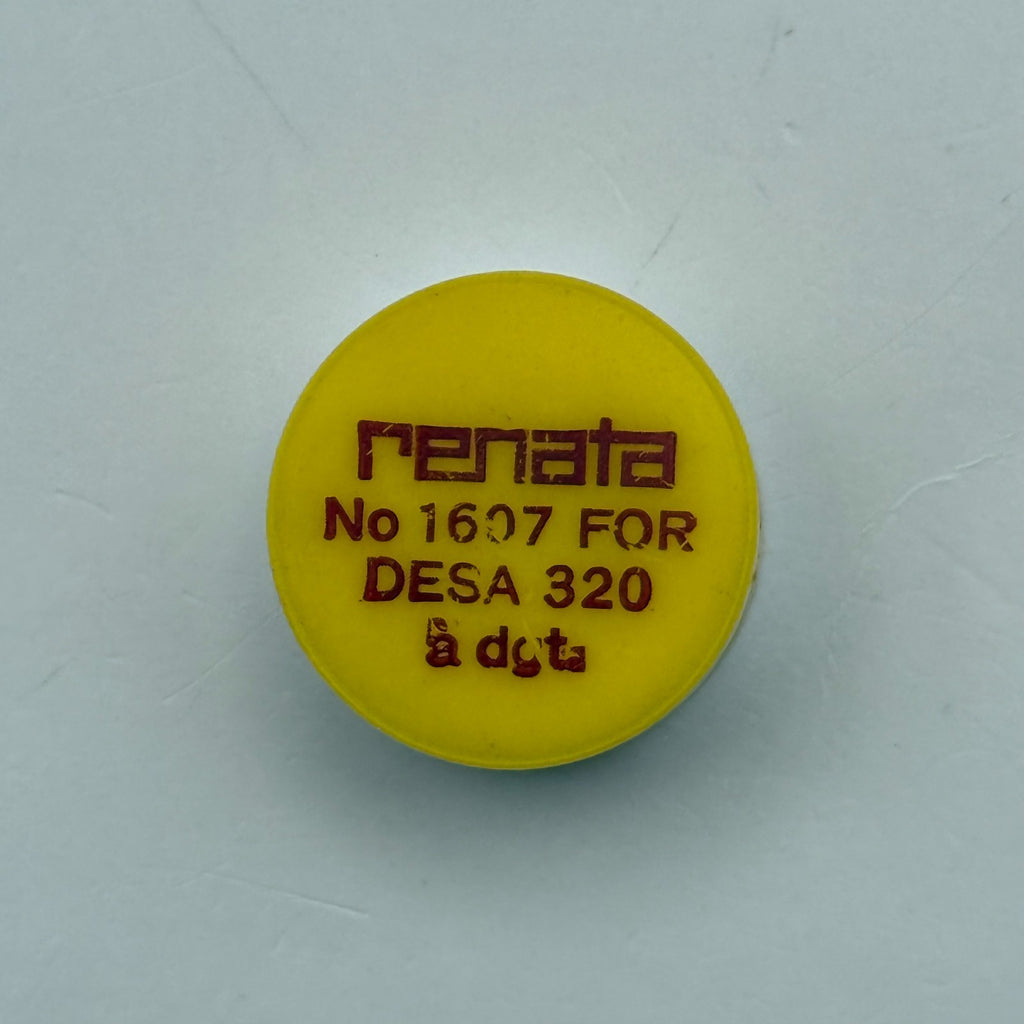Desa 320 Balance Wheel Complete And Spring Renata 1607 Watch Movement Parts NOS