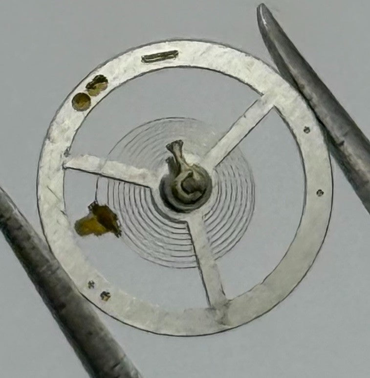 BFG 34 Balance Wheel Complete And Spring 10½’’’ 321 Watch Movement Parts NOS