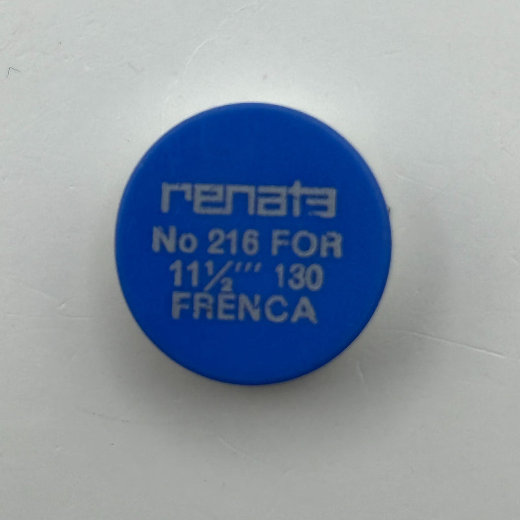 Frenca 130 Balance Wheel Complete And Spring 11½’’’ 216 Watch Movement Parts NOS