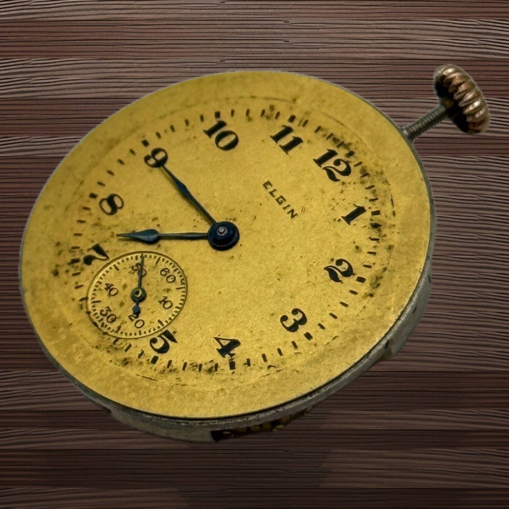 Elgin 431 Model 2 Watch Movement 1920 Antique American Parts Repair Spares 6/0s