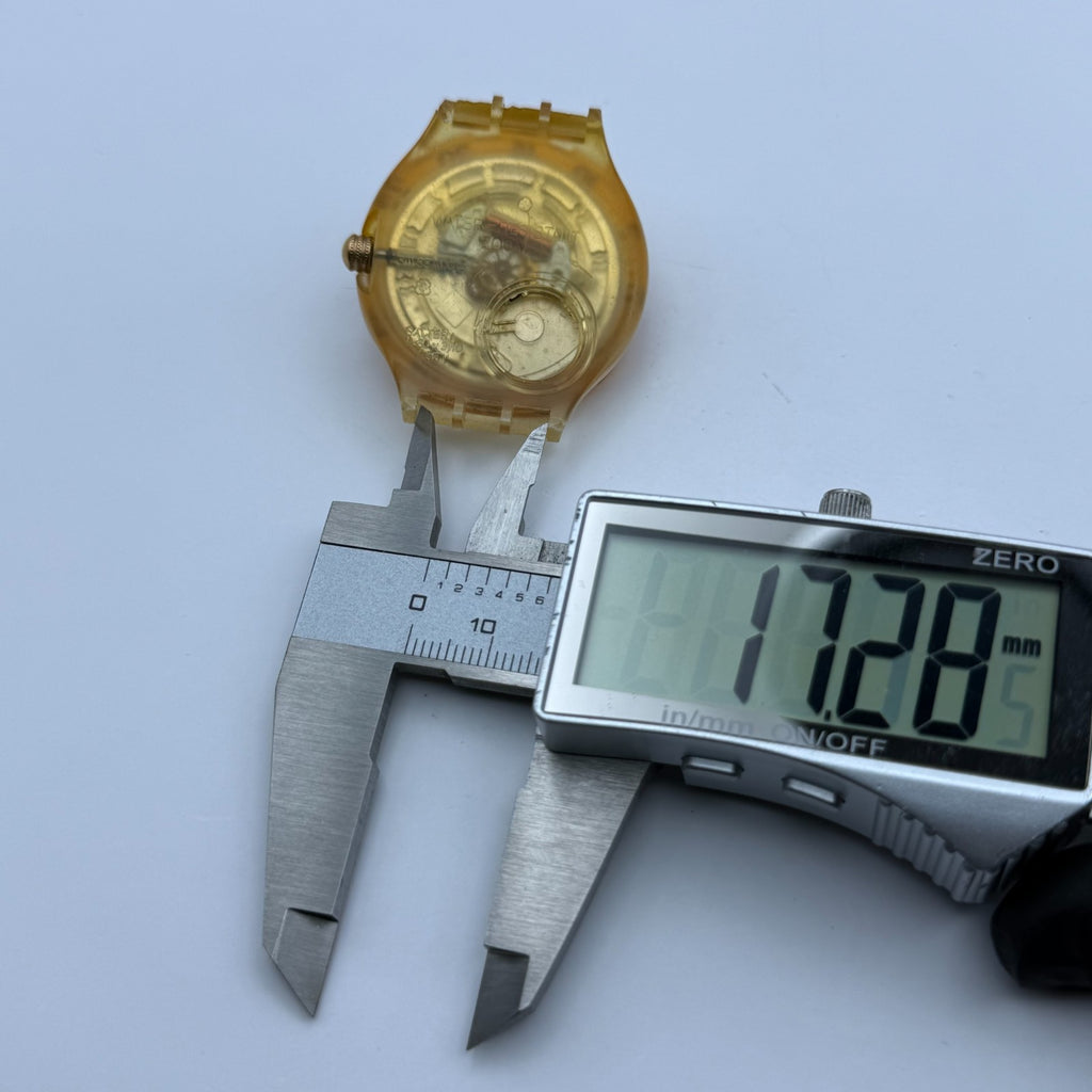 Vintage Swatch Scuba Watch SDK112 Golden Island 1992 ETA Quartz Swiss 40mm Parts