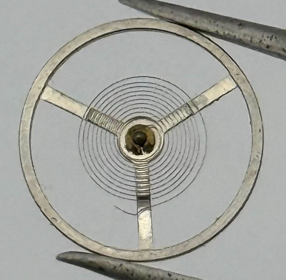 C 603 Balance Wheel Complete And Spring 10½’’’ Renata Watch Movement Parts NOS