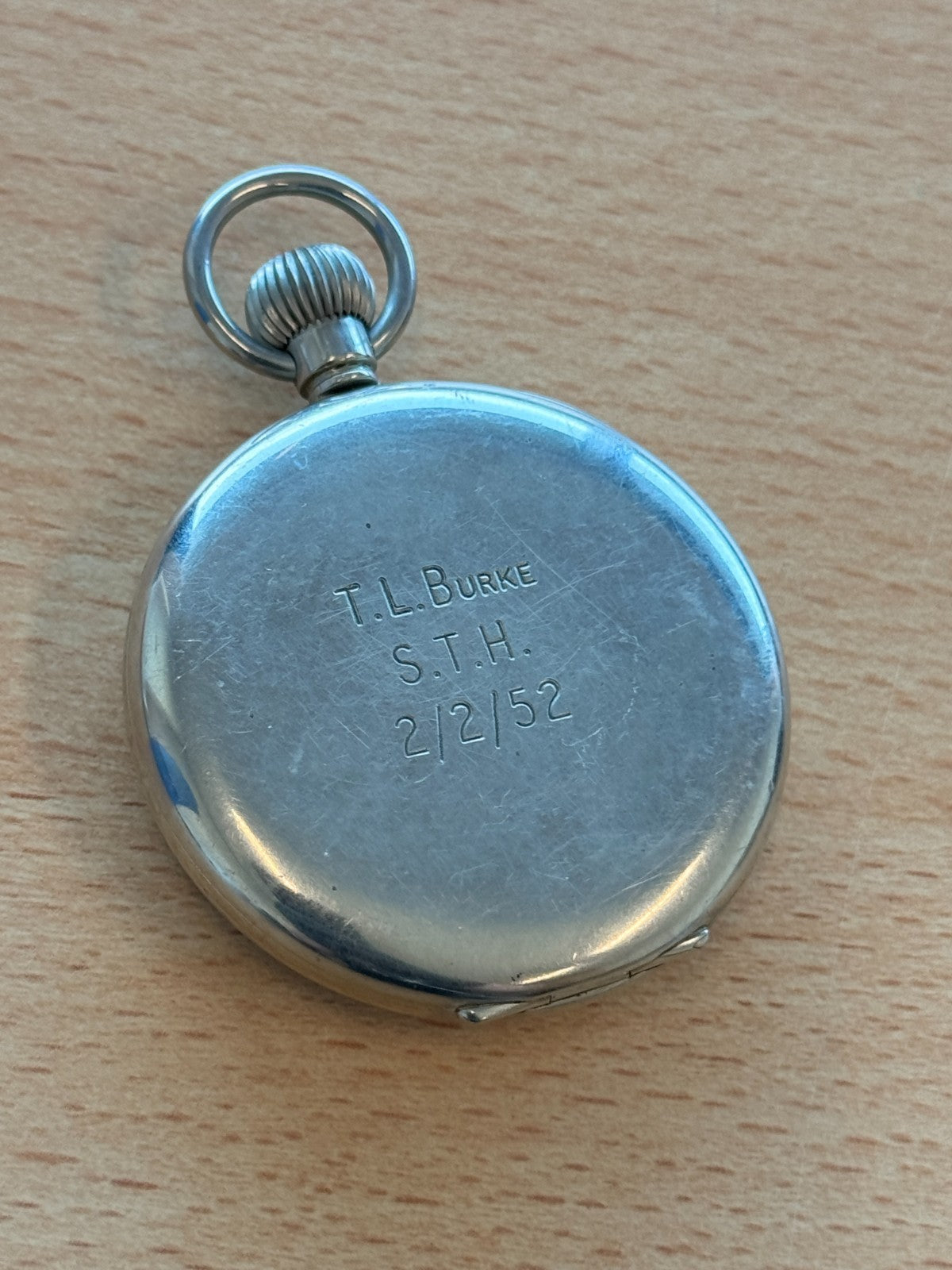 Very Interesting Unusual Movement Pocket Watch - Running - Open Face Swiss 15j