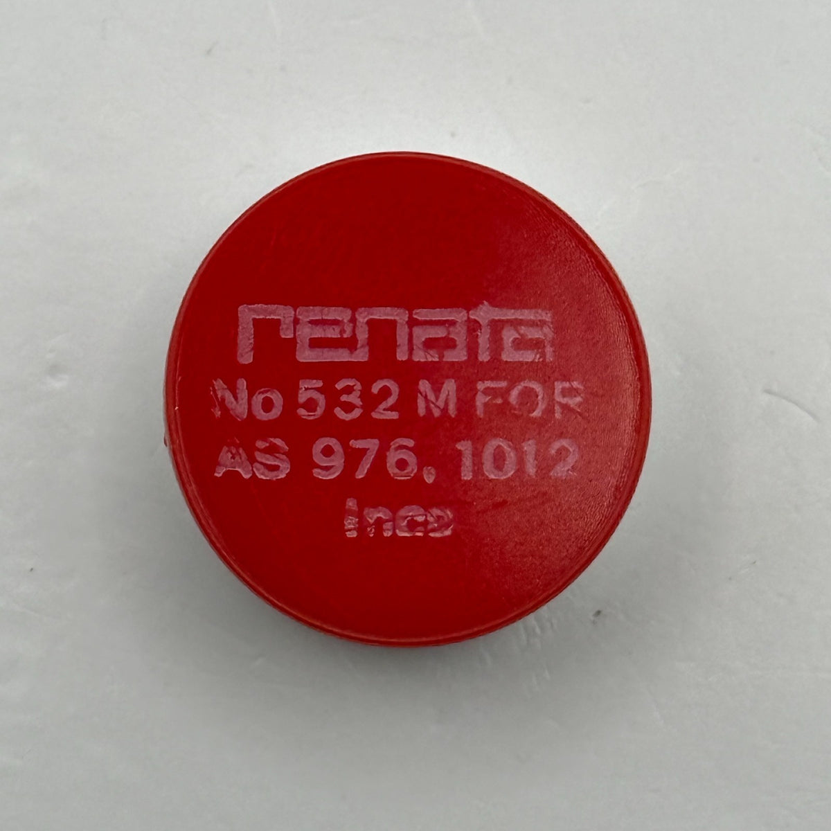 AS 976 1012 Balance Wheel Complete And Spring Renata 532 M Watch Movement Parts
