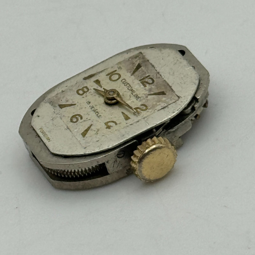 Lorsa 514A Watch Movement Customline French Ladies Manual Wind Parts 12.9mm 