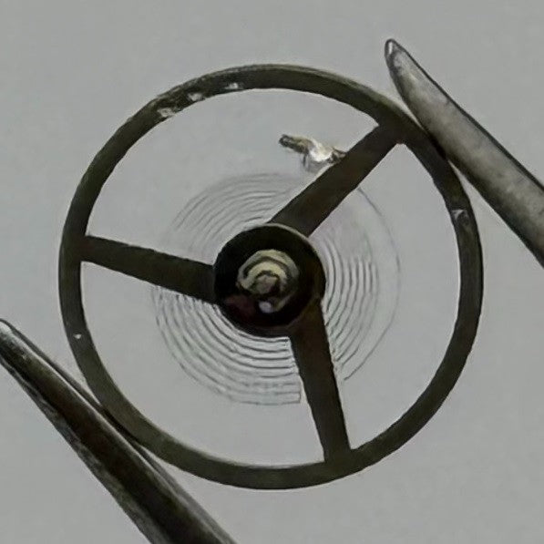 AS 1677/2 Balance Wheel Complete And Spring 5''' Ronda 5155 Watch Movement Parts