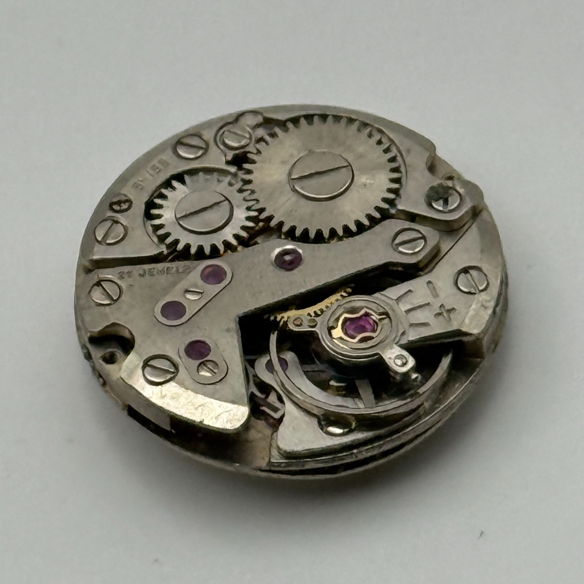 FHF 34-21 Watch Movement Rotary 21 Jewels Swiss Manual Wind Parts Repair 17.5mm