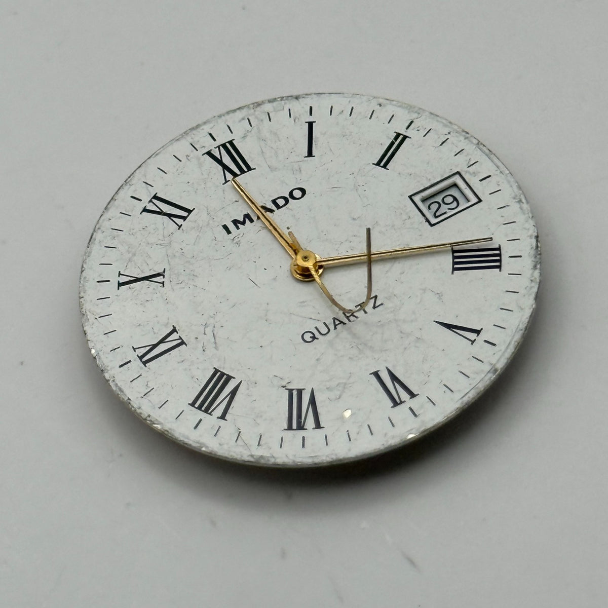 ETA 955.114 Watch Movement UNTESTED Quartz Imado 7 Jewels Swiss Parts 25.9mm