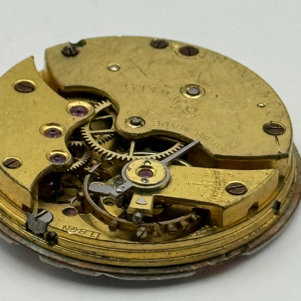 Longines 11.84N Trench Watch Movement - B&Co - For Parts / Repair - 25mm