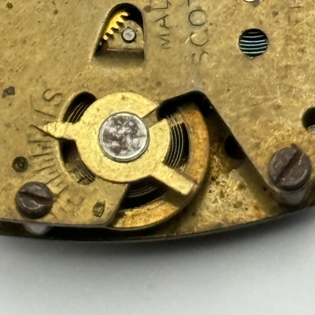 Timex Watch Movement Scotland Manual Wind Vintage Parts Repair 18.5mm