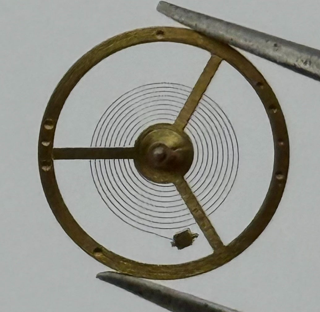 BFG 582/21 Balance Wheel Complete And Spring 13½’’’ 1840 Watch Movement Parts