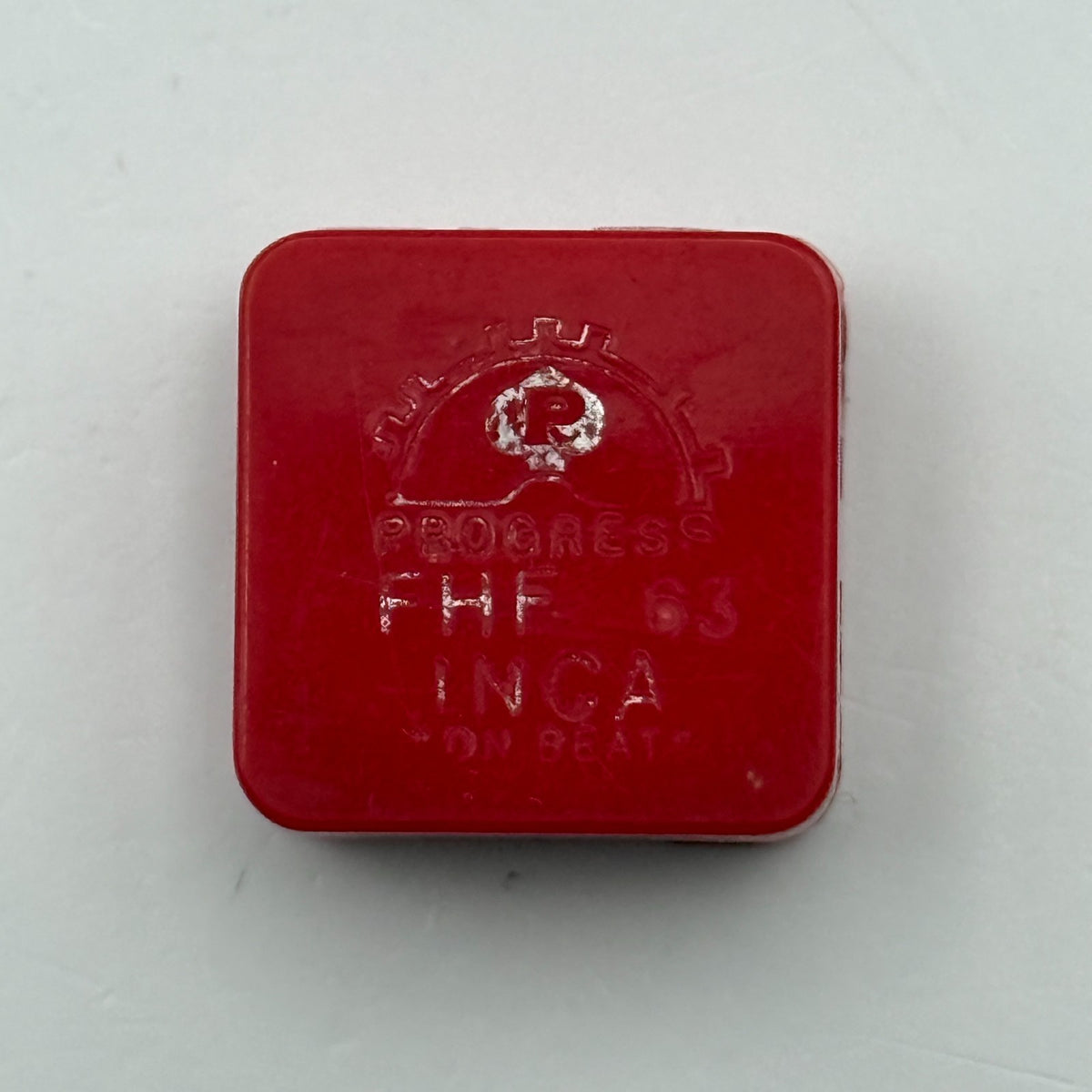 FHF 63 Balance Wheel Complete And Spring Progress Watch Movement Parts NOS