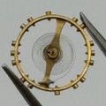 MST 340 Balance Wheel Complete And Spring 6¾’’’  574 Watch Movement Parts NOS