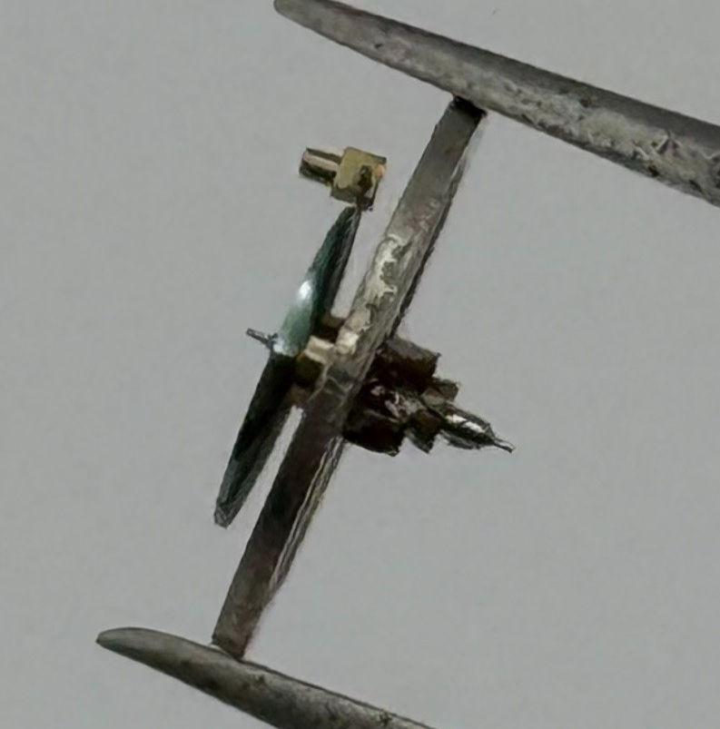 BFG 755 DGT Balance Wheel Complete And Spring 12’’’ 948 Watch Movement Parts NOS