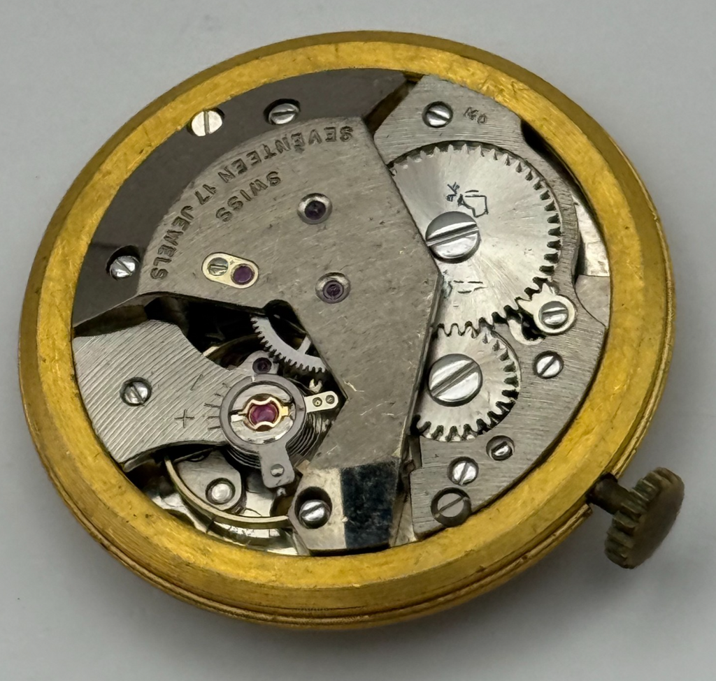 AS 1795 Watch Movement - A. Schild 1795 Rotary - For Parts / Repair - 30.6mm