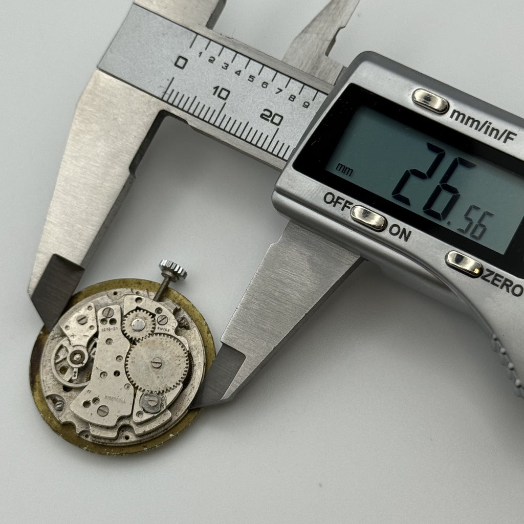 Ronda 1213-21 Watch Movement - Ingersoll - For Parts / Repair - 26.6mm