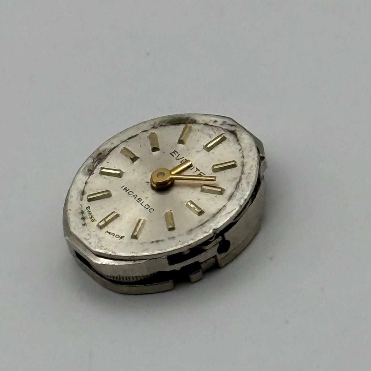 ETA 277-001 Watch Movement Everite 17 Jewels Swiss Manual Wind Parts 12.9mm
