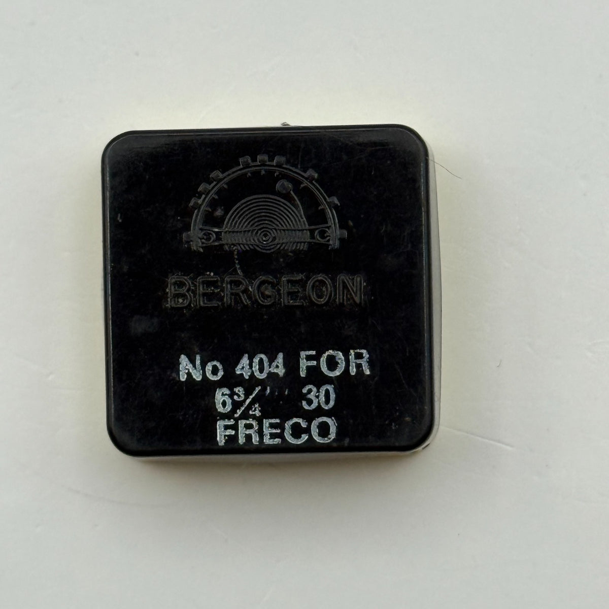 Frego 30 Balance Wheel Complete And Spring 6¾’’’ 404 Watch Movement Parts NOS