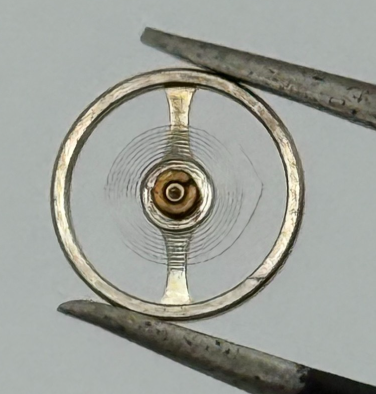 Oris 410 Balance Wheel And Spring  5¼’’’ 330 M Watch Parts Used