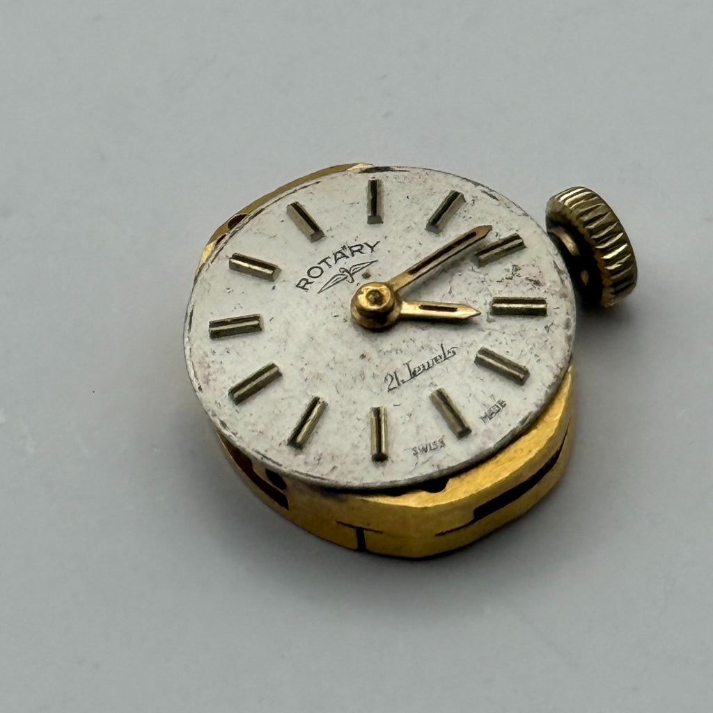 AS 1978 Watch Movement A. Schild Rotary 21J Swiss Manual Wind Parts Repair 13mm