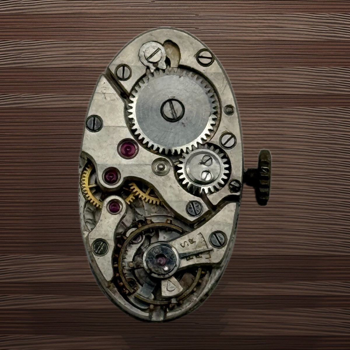 Oval Watch Movement - Unidentified Spares - For Parts / Repair - 14.9mm