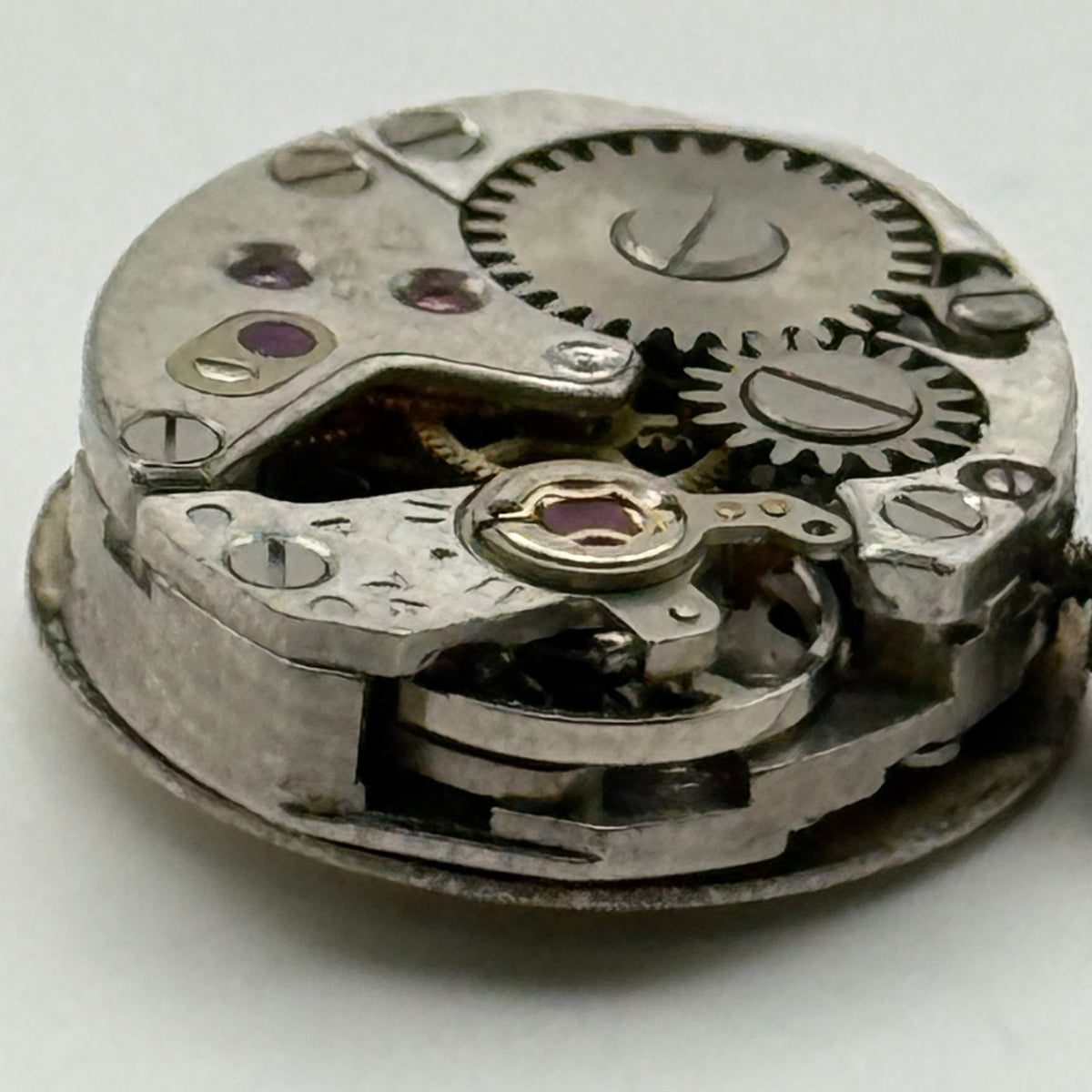 PUW 14 ? Watch Movement Polaris 17 Jewels Swiss Manual Wind Parts Repair 13.5mm